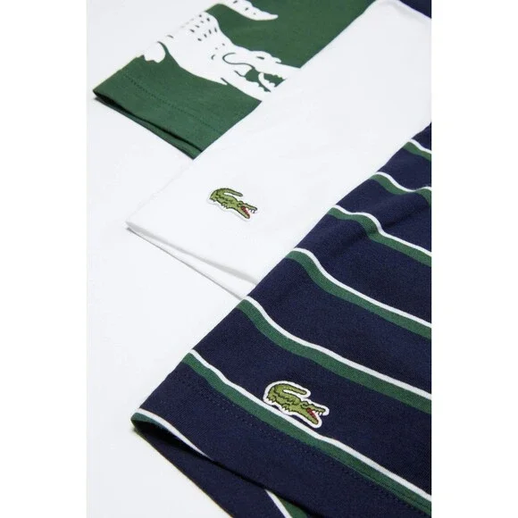 LACOSTE - Briefs Underwear - Pack of 3 - Elastic Waistband - M (EUR 5) One Size - Picture 2 of 4